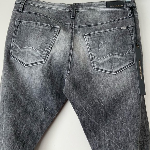 Cult of Individuality Alter Ego Boyfriend Jeans Black 26 - Picture 6 of 10